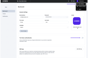 Kinsta主机账号启用双因素身份验证（2FA）教程
