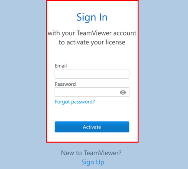 TeamViewer激活账户的方法