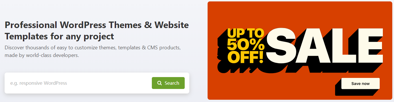 ThemeForest促销活动