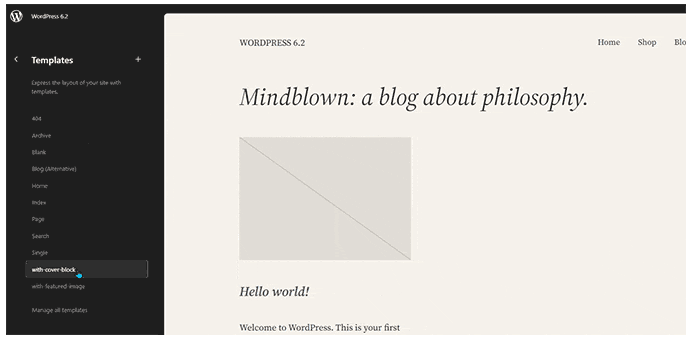 WordPress 6.2新功能和特性