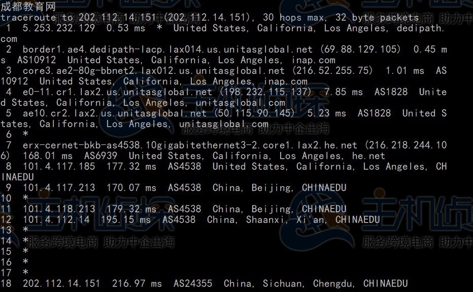 DediPath美国洛杉矶VPS主机速度和性能评测