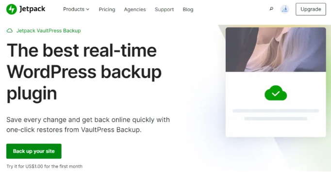 Jetpack VaultPress Backup