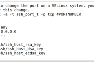 Linux服务器修改SSH端口