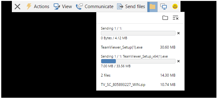 TeamViewer如何通过网页客户端传输文件