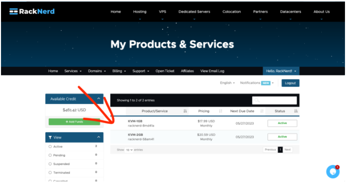 RackNerd VPS更换主IPv4地址