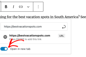 在新窗口或标签中打开外部链接