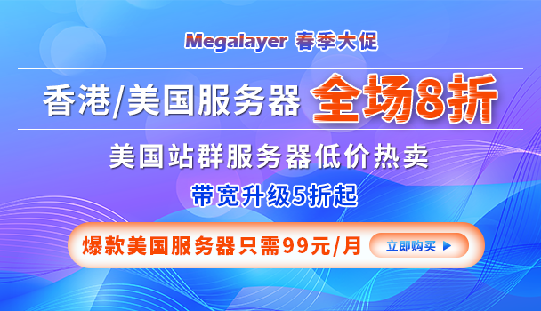 Megalayer美国服务器活动
