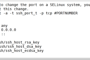 编辑SSH配置文件