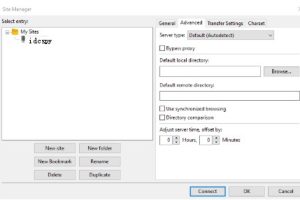 FileZilla下载路径设置