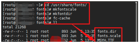 XManager安装中文字体