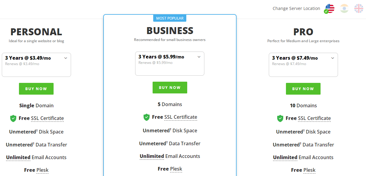 美国Windows虚拟主机