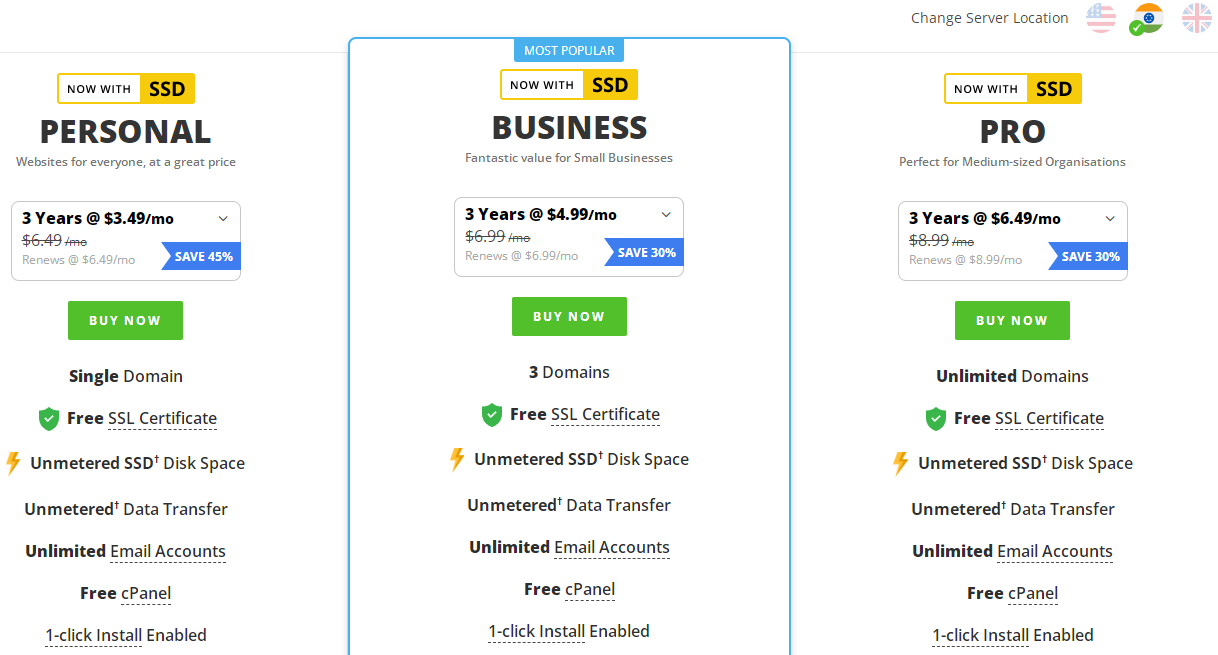 ResellerClub印度虚拟主机