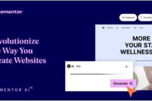Elementor新的原生集成AI产品将提供免费试用