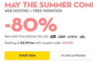 FastComet五月促销活动