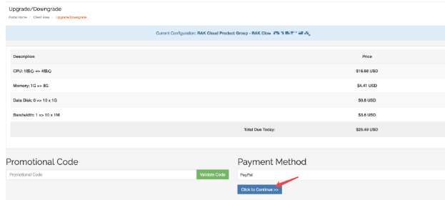 RAKsmart云服务器产品升级配置