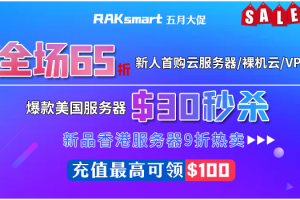 RAKsmart美国服务器活动