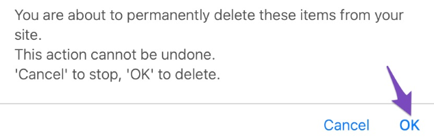 在WordPress中删除单个类别