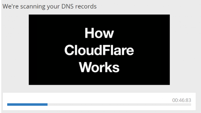 创建一个CloudFlare帐户并添加一个网站