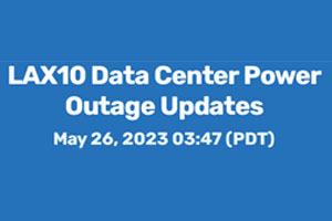 Krypt美国洛杉矶数据中心LAX10停电更新通知