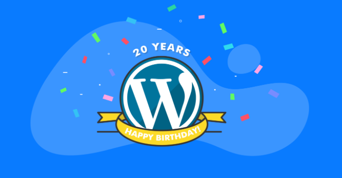 WordPress成立20周年