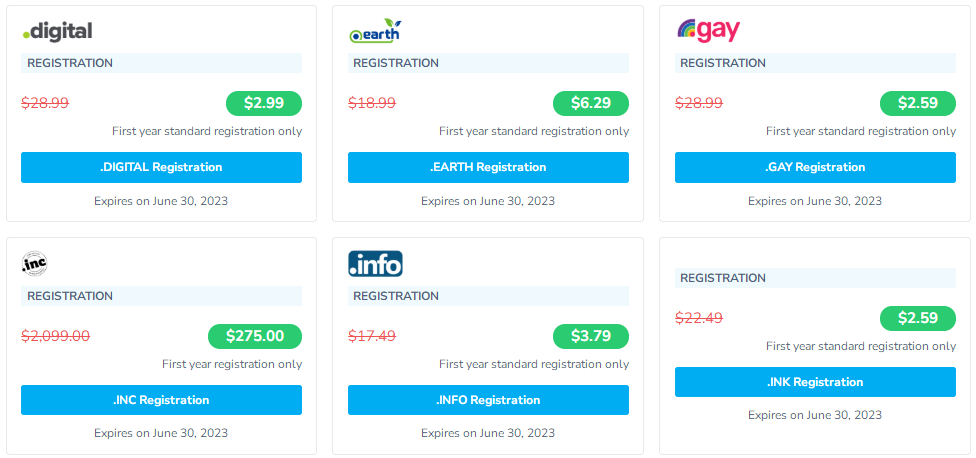 NameSilo2023年5月域名优惠活动