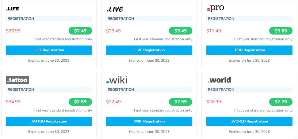 NameSilo2023年5月域名优惠活动