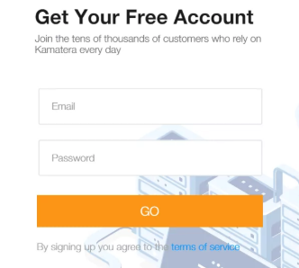 Kamatera新账户创建教程