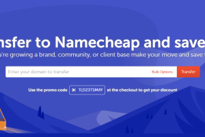 Namecheap域名转移优惠活动