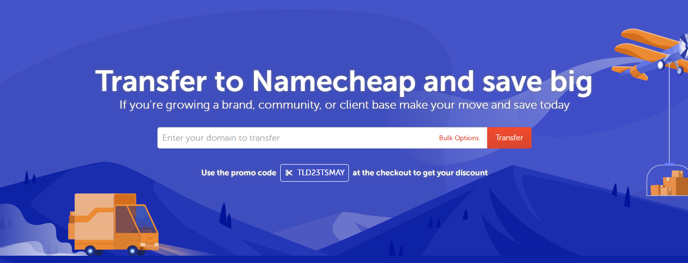 Namecheap域名转移优惠活动