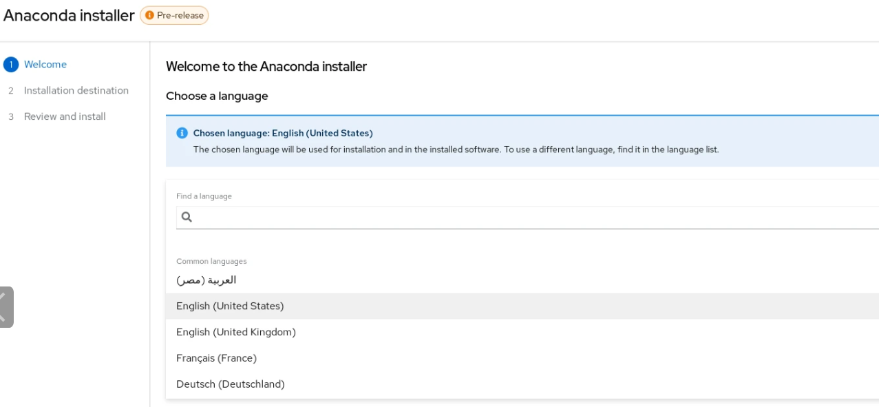 Fedora Linux 39 Workstation将配备更现代的安装程序