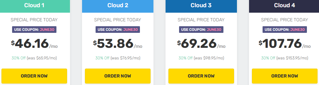 FastComet VPS云主机和专用服务器优惠