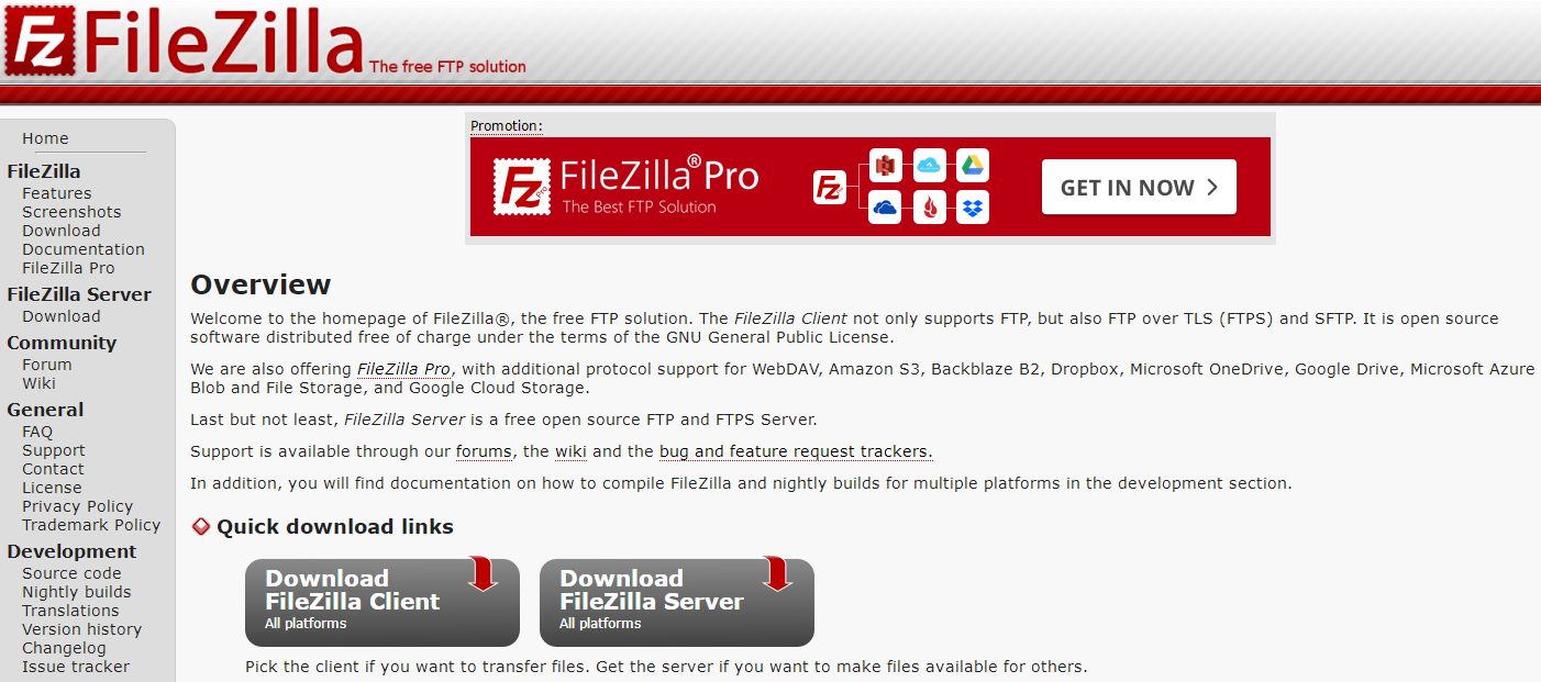 FileZilla Server