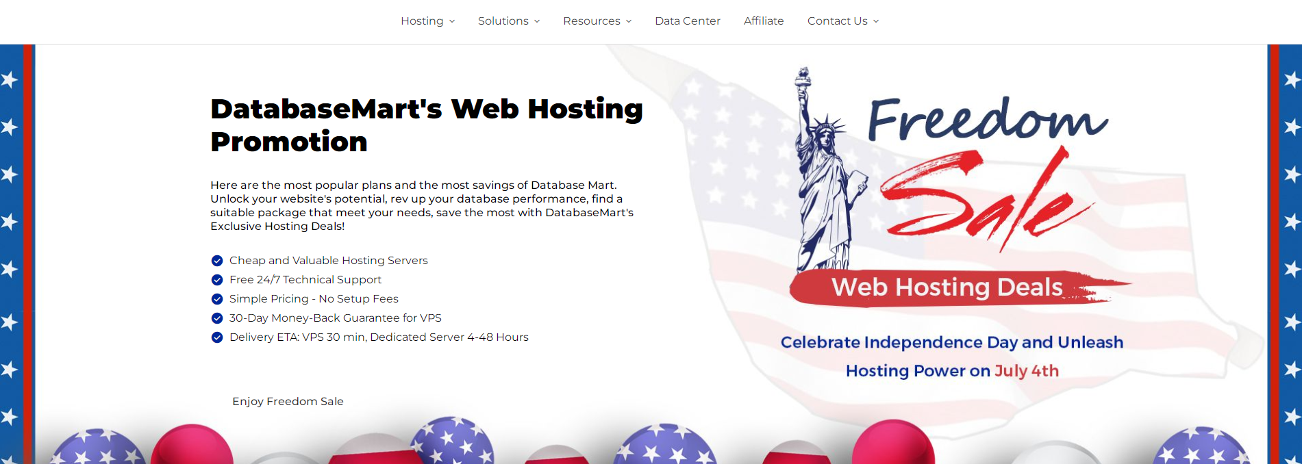 Database Mart年中钜惠