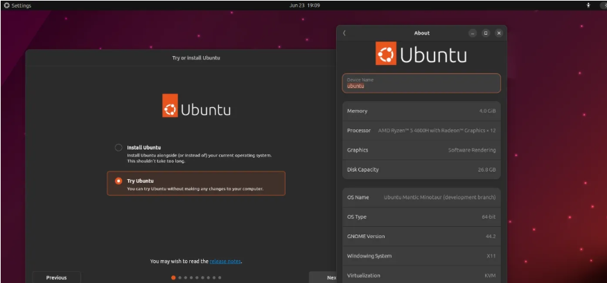 Ubuntu 23.10已升级到Linux内核6.3