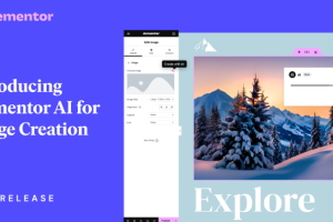 Elementor AI工具已提供图像生成功能