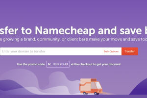 Namecheap域名转入优惠活动