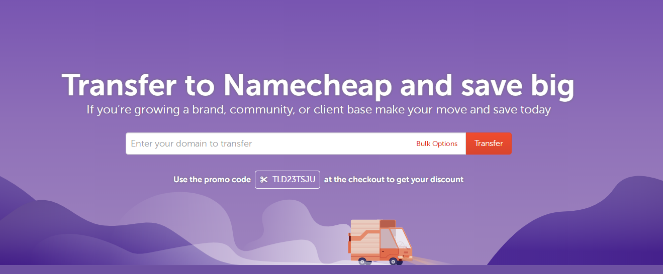 Namecheap域名转入优惠活动