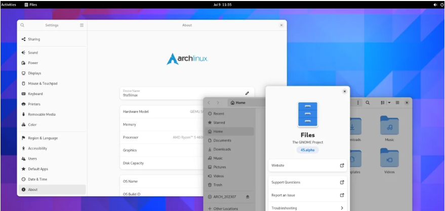 Arch Linux安装GNOME桌面环境教程