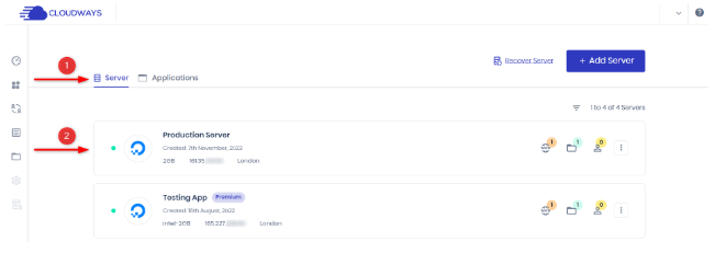 Cloudways服务器数据备份文件下载到本地