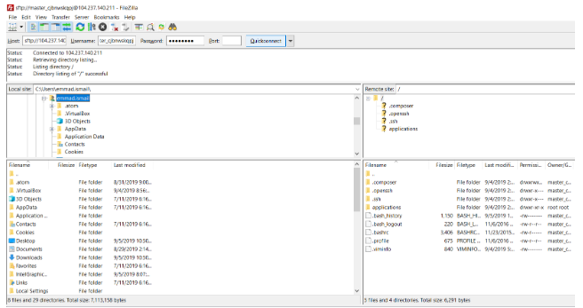 Cloudways服务器数据备份文件下载到本地