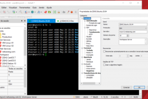 Xshell打开文件命令