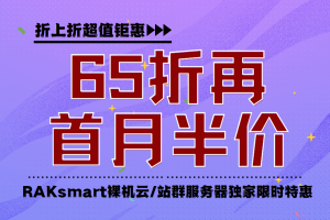 RAKsmart裸机云和站群服务器超值优惠