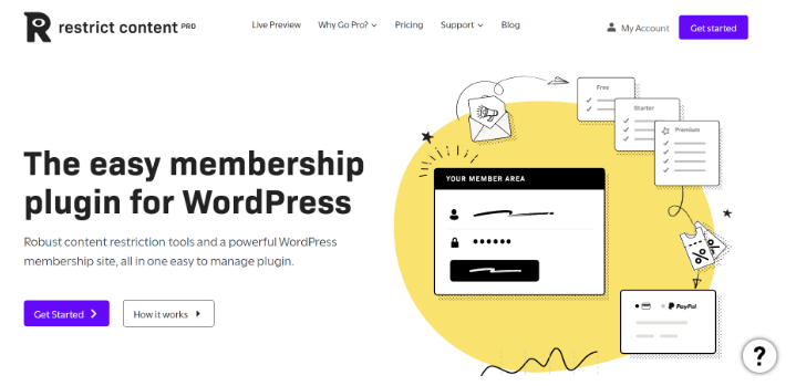 Restrict Content Pro