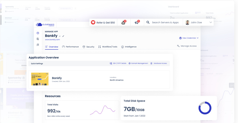 Cloudways全新统一的用户界面