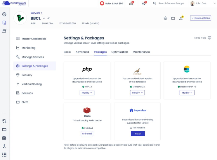 Cloudways全新统一的用户界面