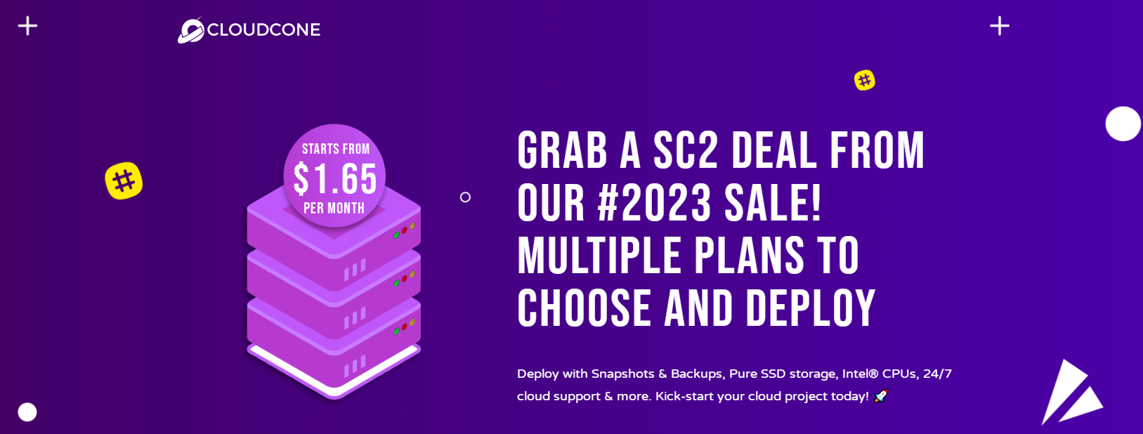 CloudCone夏季特惠活动