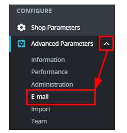 在PrestaShop网站上配置SMTP服务器