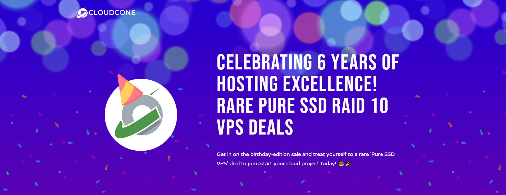 CloudCone六周年促销活动