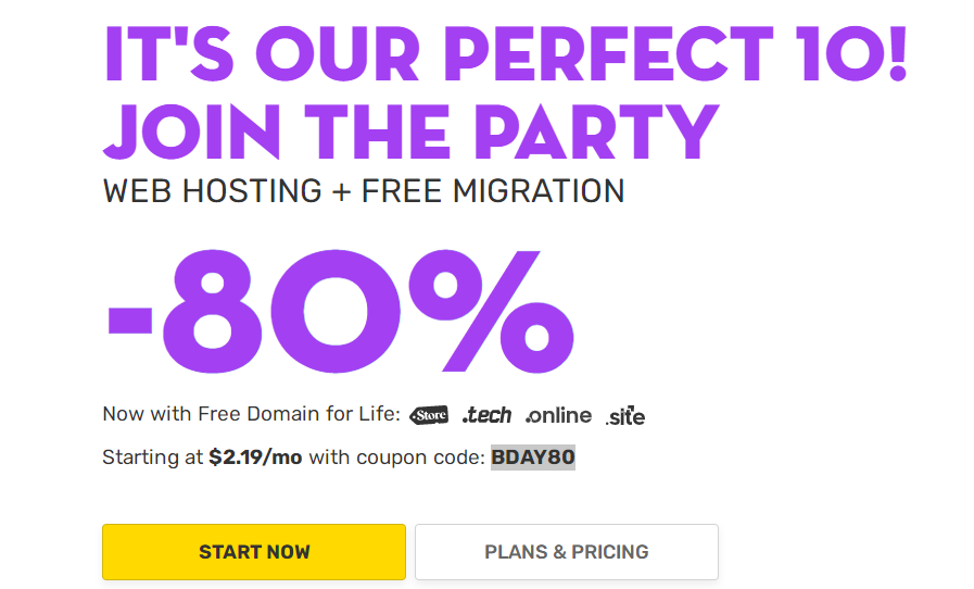 FastComet10周年活动