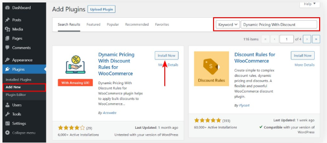 在WooCommerce商店设置动态定价